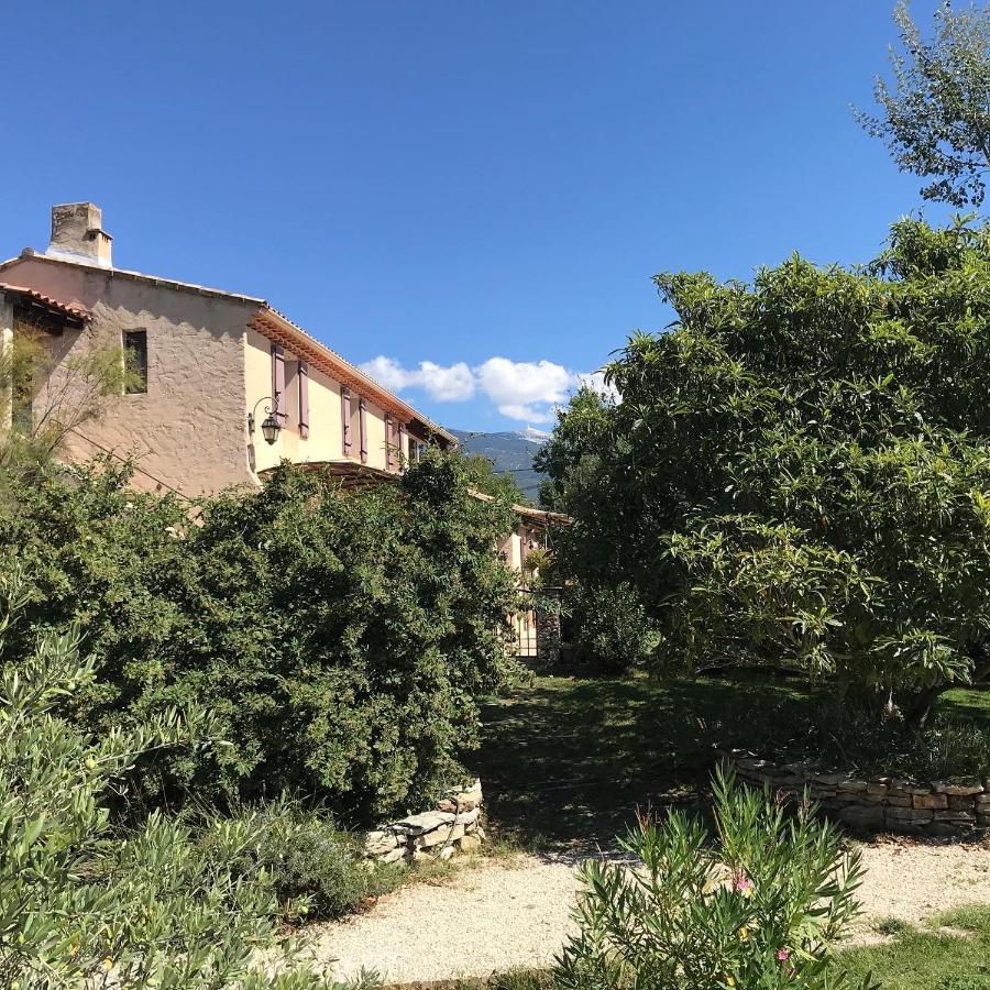 La Belle Histoire Gite Ventoux Bedoin Bagian luar foto